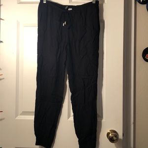 Black joggers